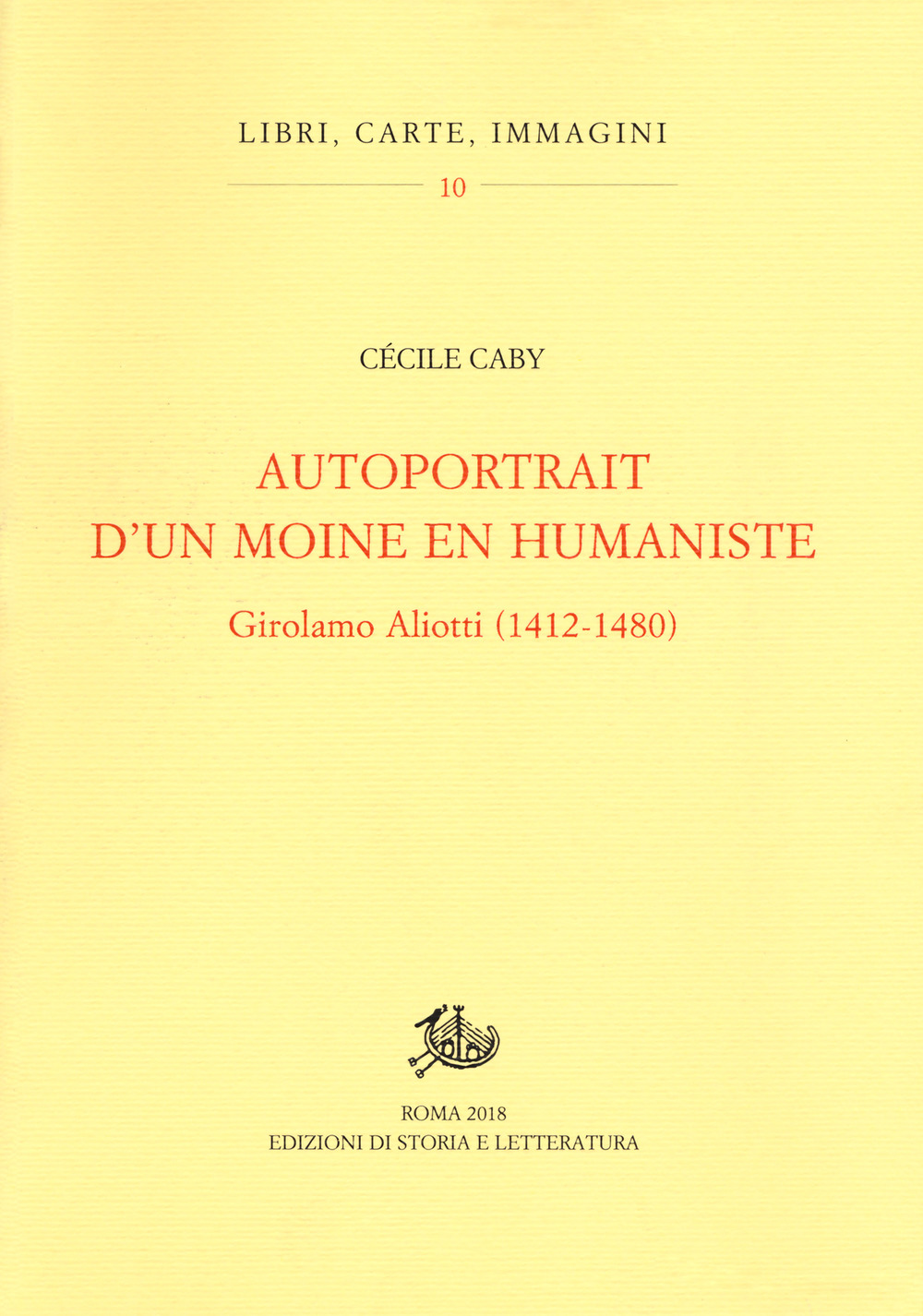Autoportrait d'un moine en humaniste. Girolamo Aliotti (1412-1480)