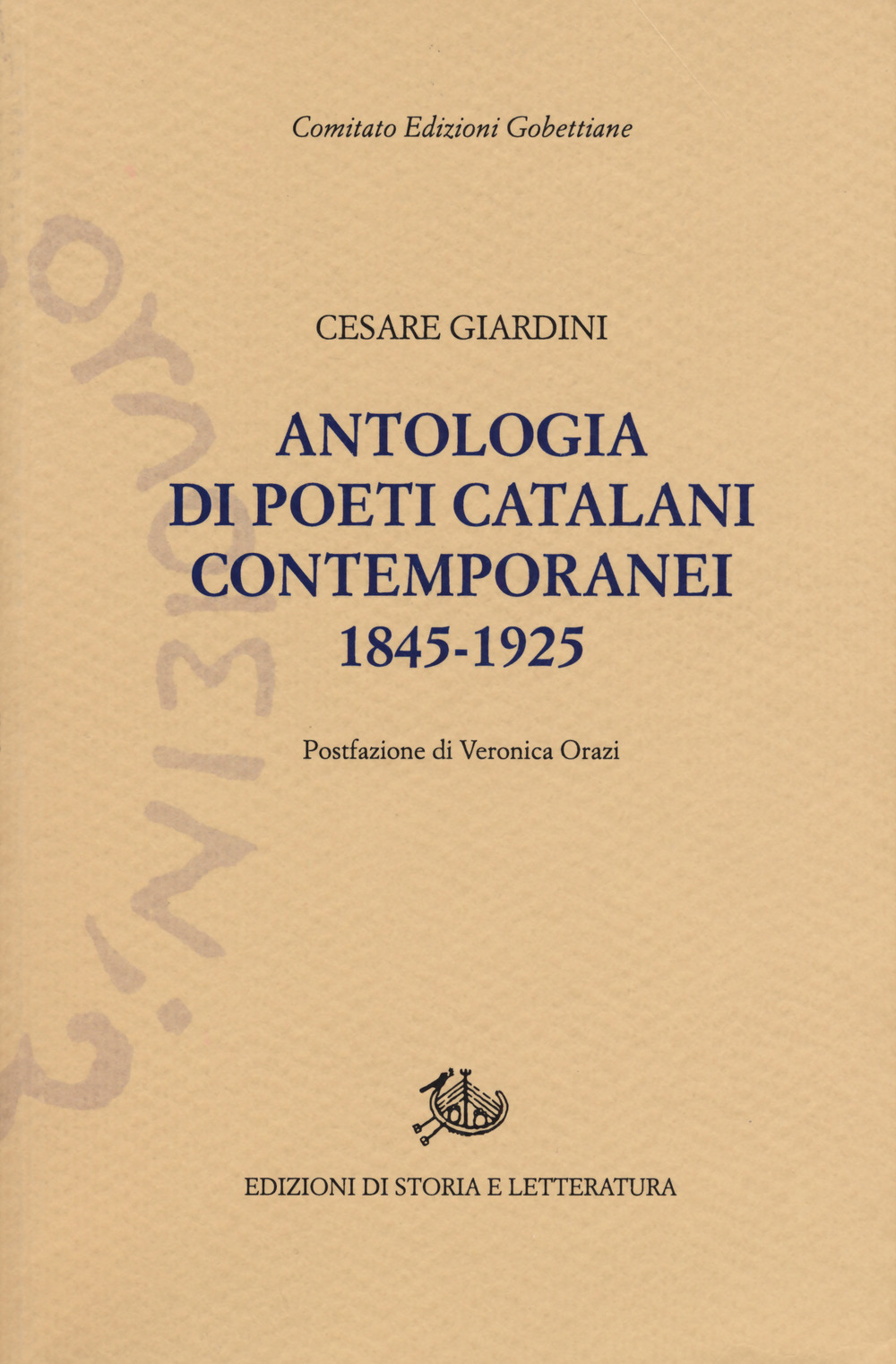 Antologia dei poeti catalani contemporanei (1845-1925)