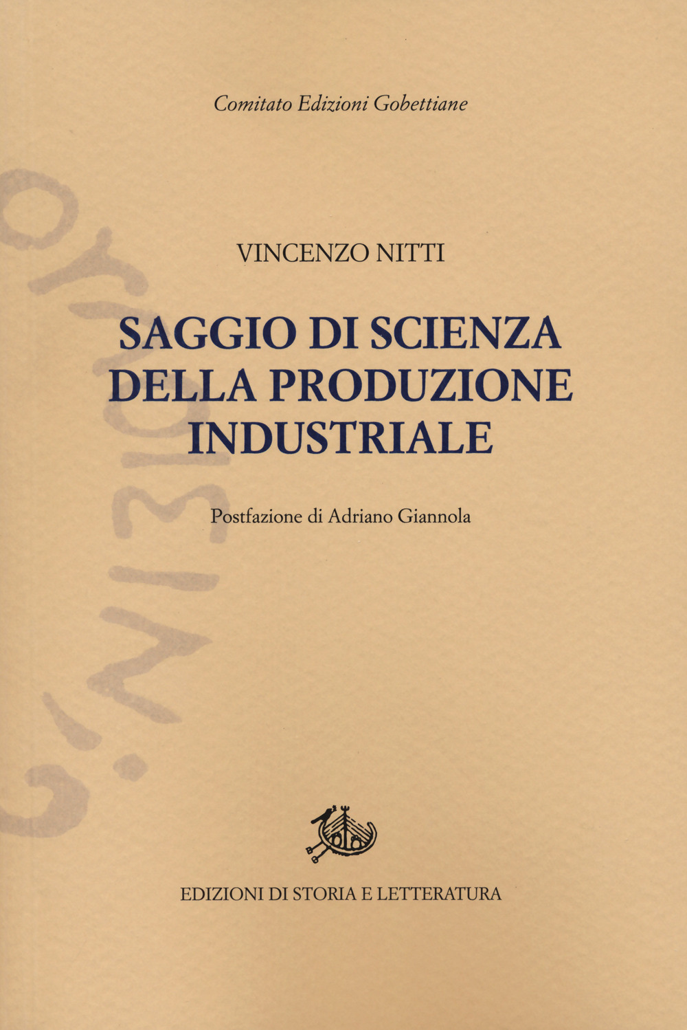 Saggio di scienza della produzione industriale