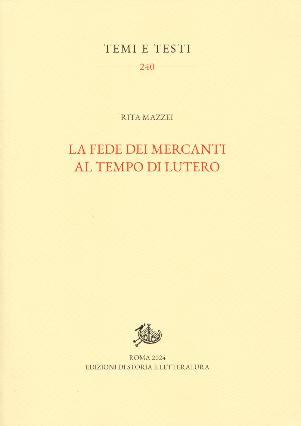 La fede dei mercanti al tempo di Lutero