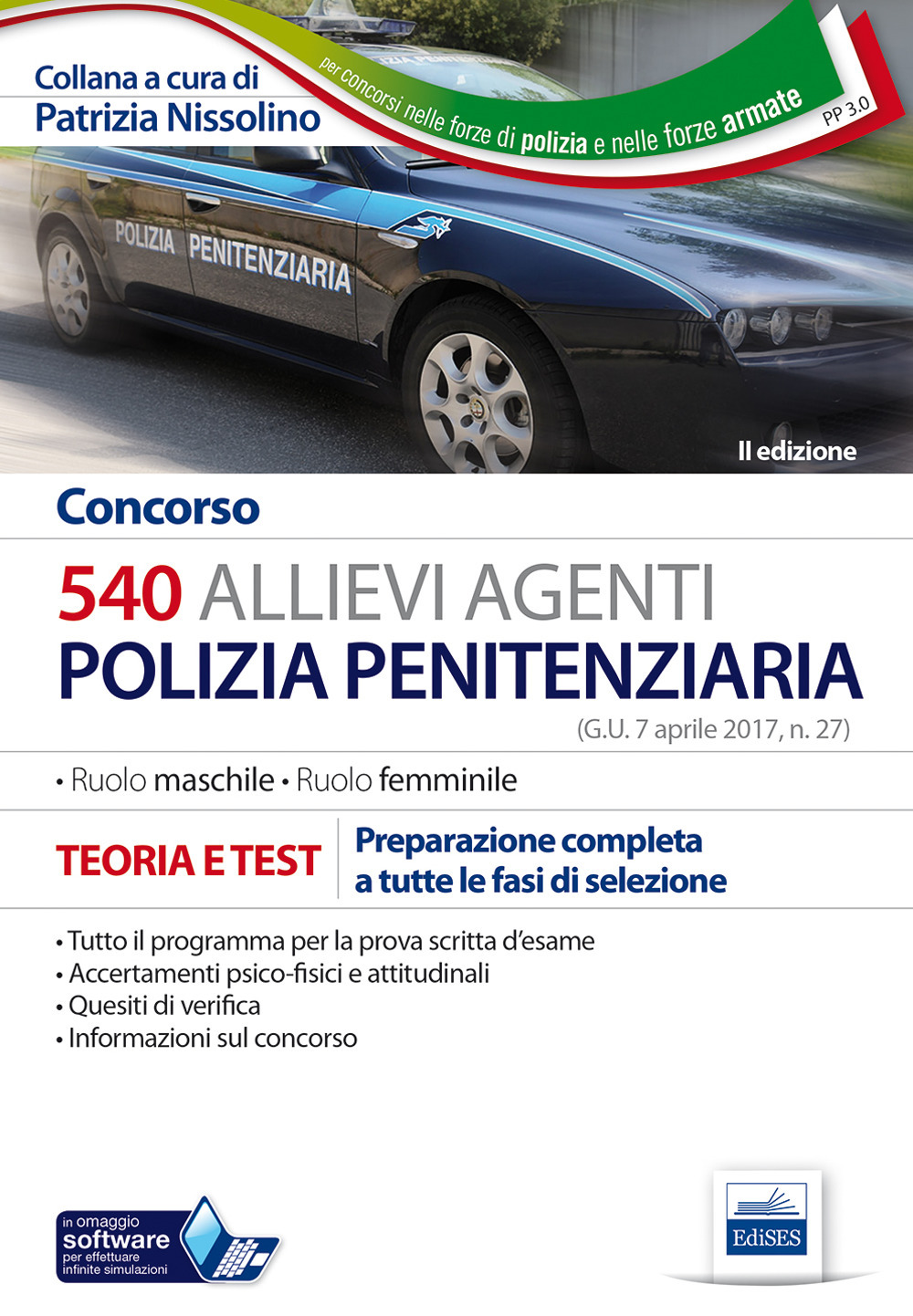 Concorso 540 allievi agenti polizia penitenziaria. Con Contenuto digitale per download e accesso online