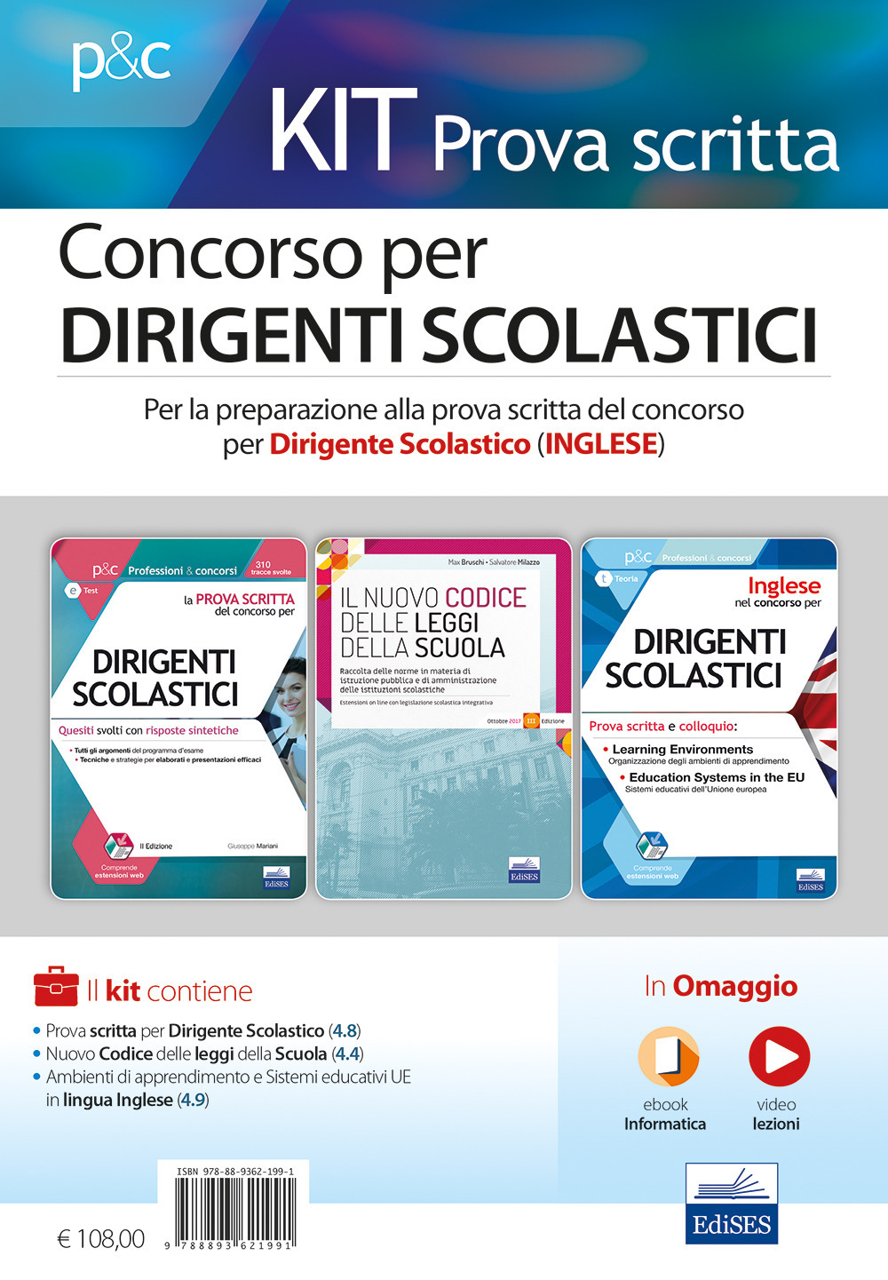 Concorso per dirigenti scolastici. Per la preparazione alla prova scritta del concorso per dirigente scolastico (inglese). Kit prova scritta. Con e-book. Con estensione online