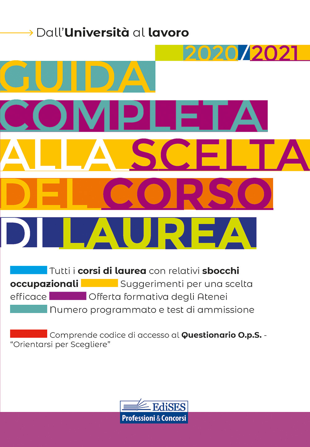 Guida completa alla scelta del corso di laurea 2020/2021. Dall'Università al lavoro