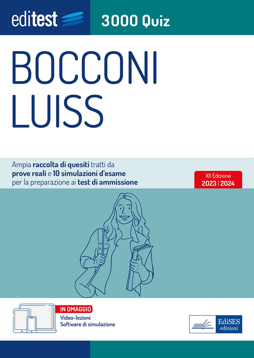 Editest. Bocconi Luiss. 3000 quiz. Ampia raccolta di quesiti tratti da prove reali e 10 simulazioni d'esame per la preparazione ai test di accesso. Con software di simulazione