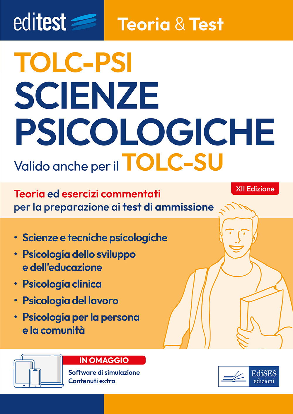 EdiTEST. Scienze psicologiche. Teoria & test. Nozioni teoriche ed esercizi commentati per la preparazione ai test di accesso. Con software di simulazione