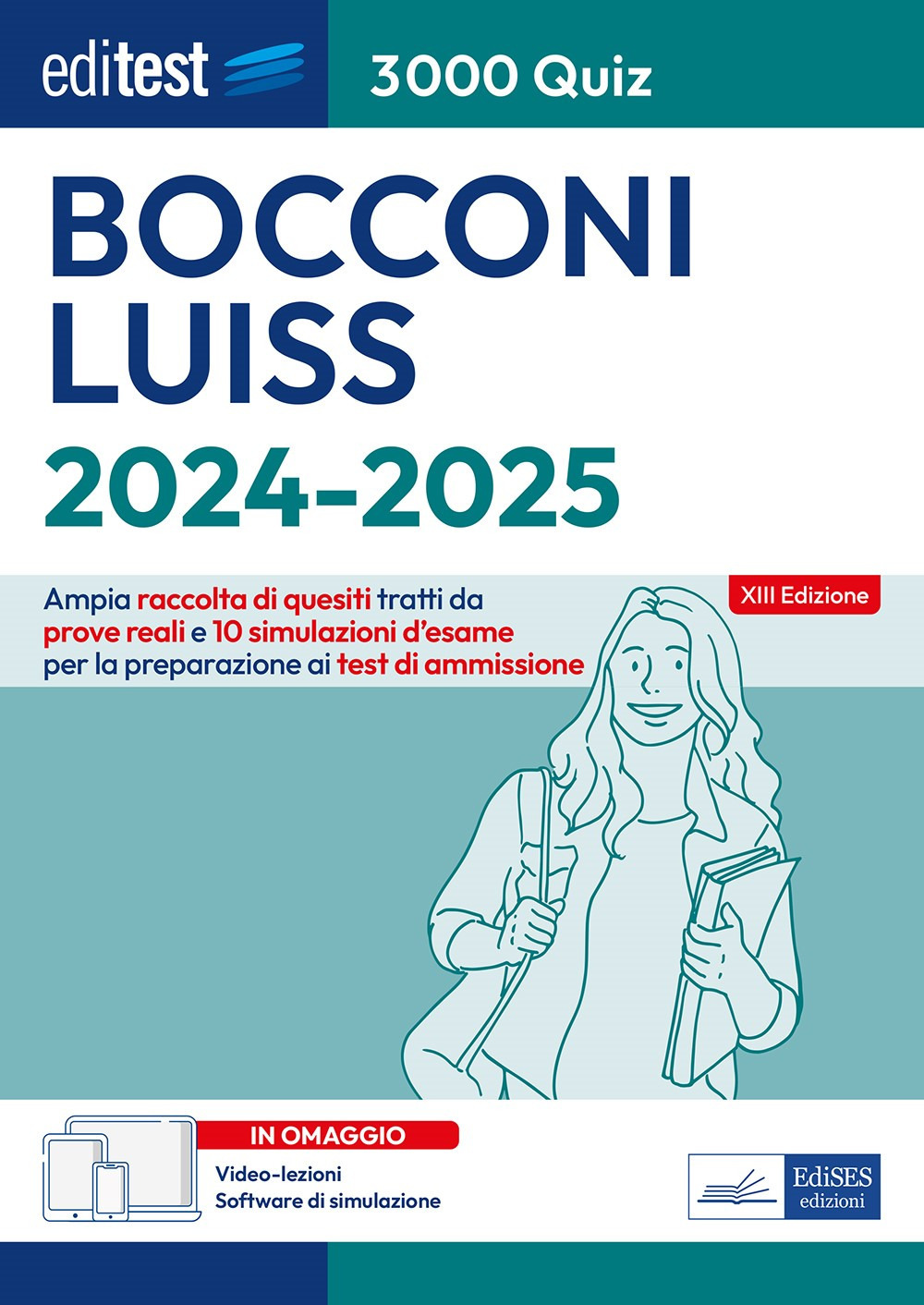 Editest. Bocconi Luiss. 3000 quiz. Ampia raccolta di quesiti tratti da prove reali e 10 simulazioni d'esame per la preparazione ai test di accesso. Con software di similazione