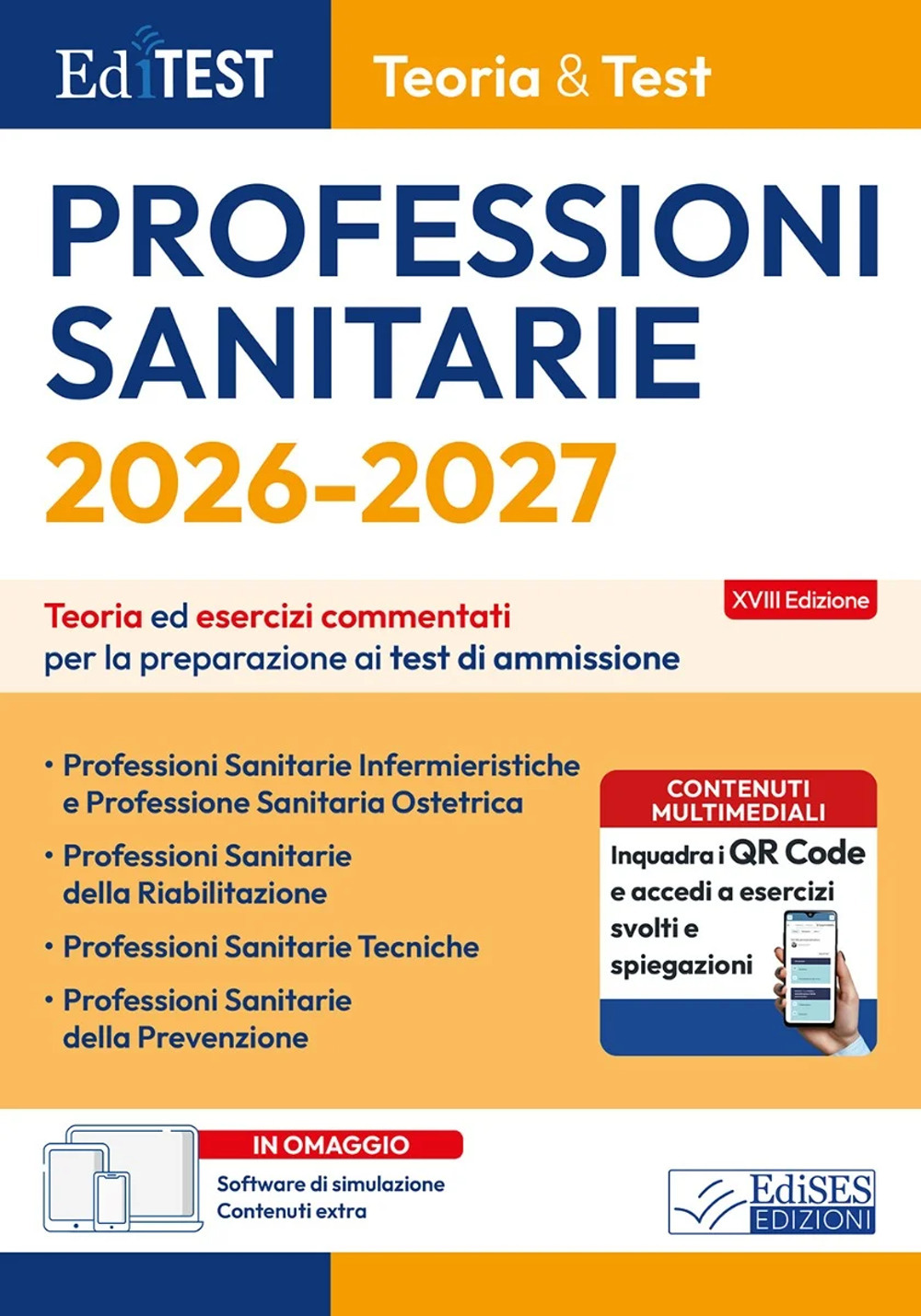 EdiTEST. Professioni sanitarie. Teoria & test eser. comm. Con software di simulazione