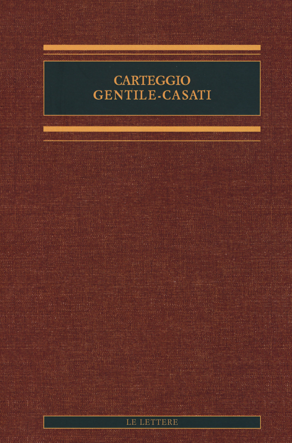 Carteggio Gentile-Casati