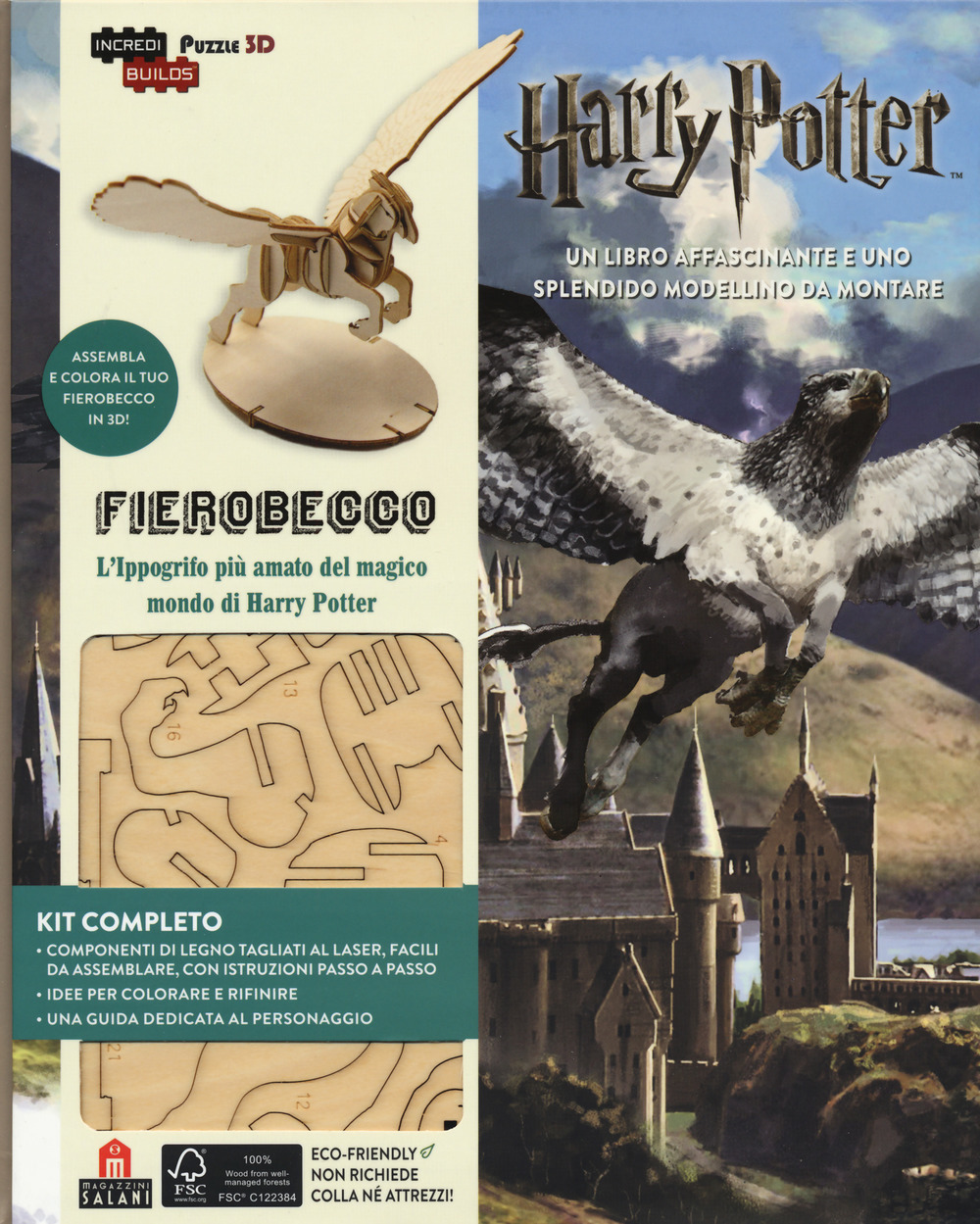 Fierobecco. Harry Potter. Incredibuilds puzzle 3D da J. K. Rowling. Ediz. a colori. Con gadget