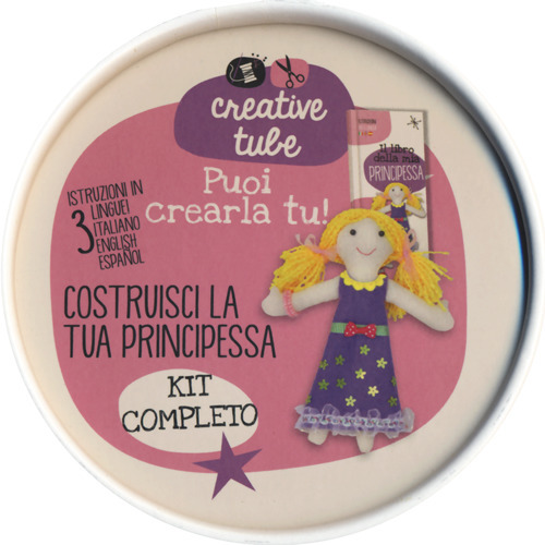 Costruisci la tua principessa. Creative tube. Ediz. a colori. Con gadget