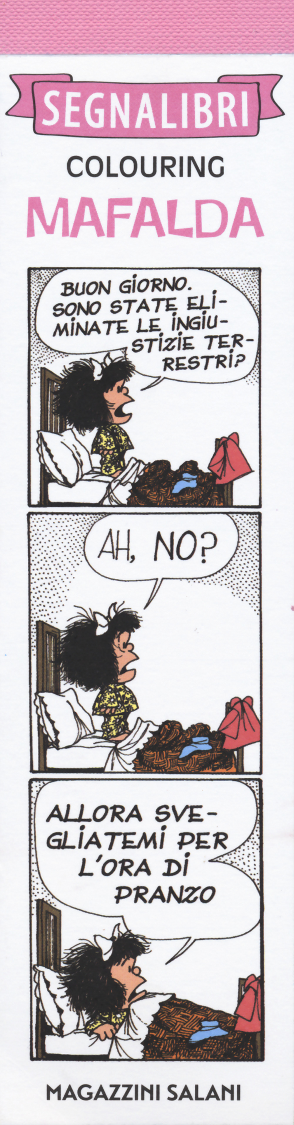 Mafalda. Segnalibri colouring. Vol. 1