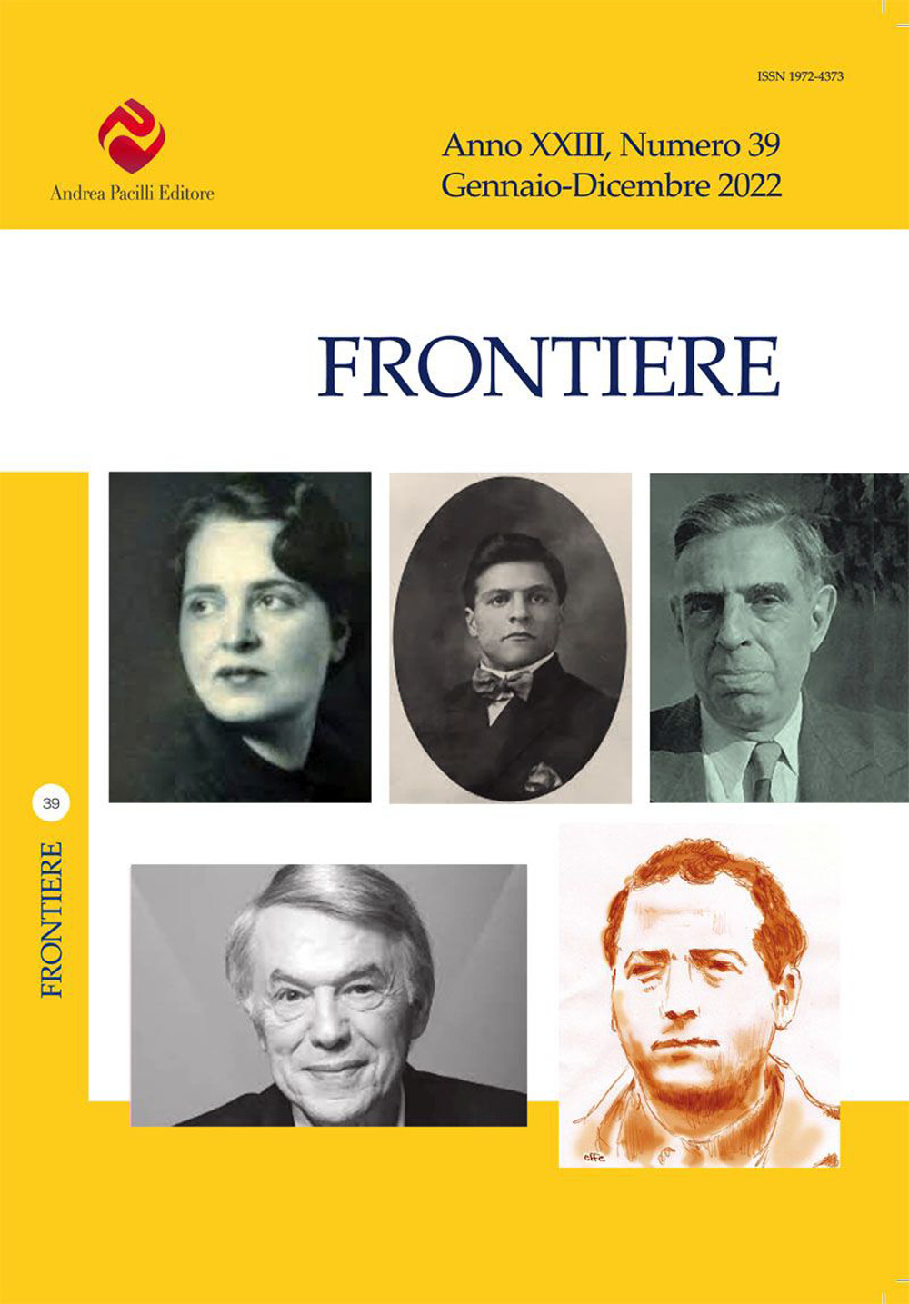 Frontiere (2022). Ediz. critica. Vol. 39: Gennaio-Dicembre