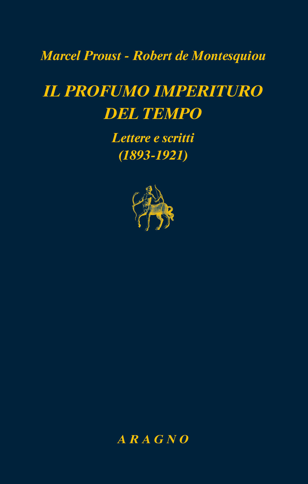 Il profumo imperituro del tempo. Lettere e scritti (1893-1921)