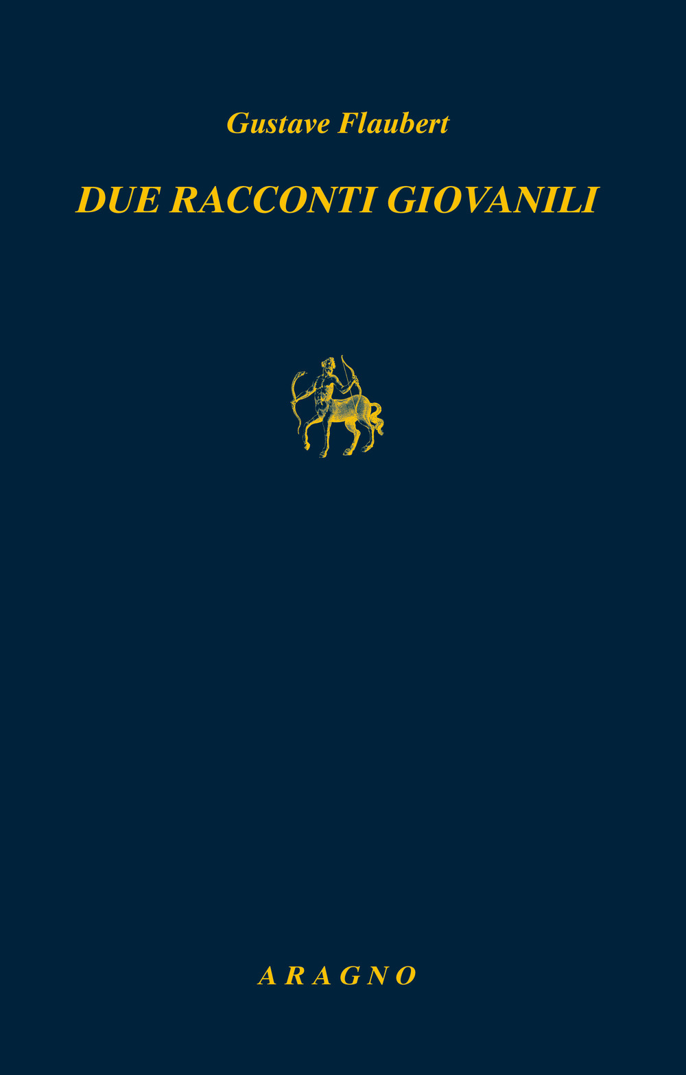 Due racconti giovanili