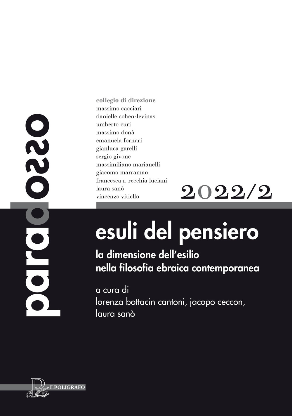 Paradosso. Rivista di filosofia (2022). Vol. 2: Esuli del pensiero. La dimensione dell'esilio nella filosofia ebraica contemporanea