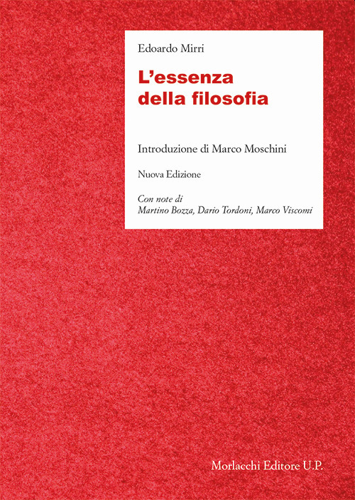 L'essenza della filosofia