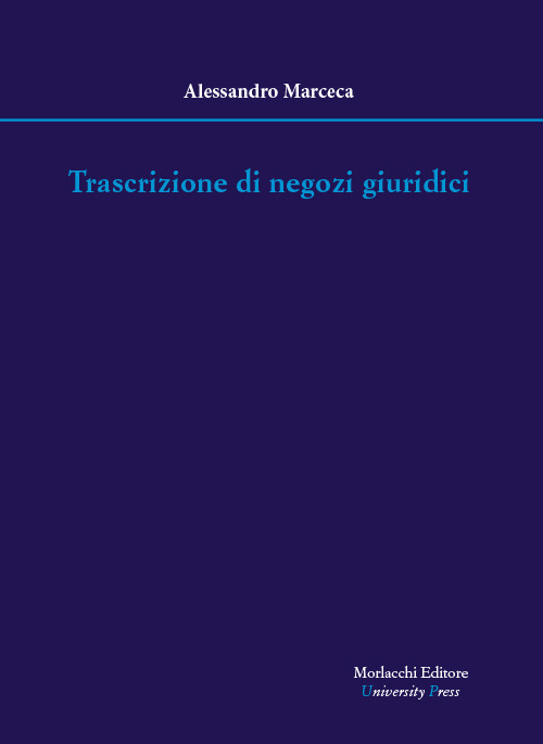 Trascrizione di negozi giuridici