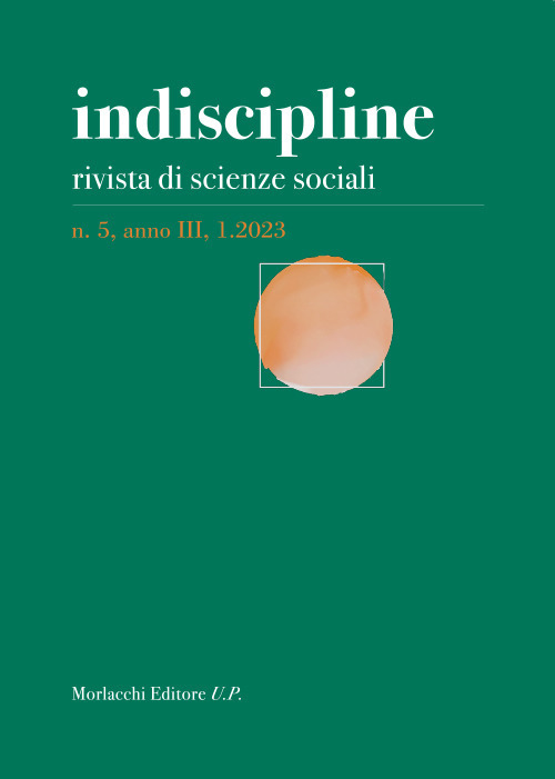 Indiscipline. Rivista di scienze sociali (2023). Vol. 1