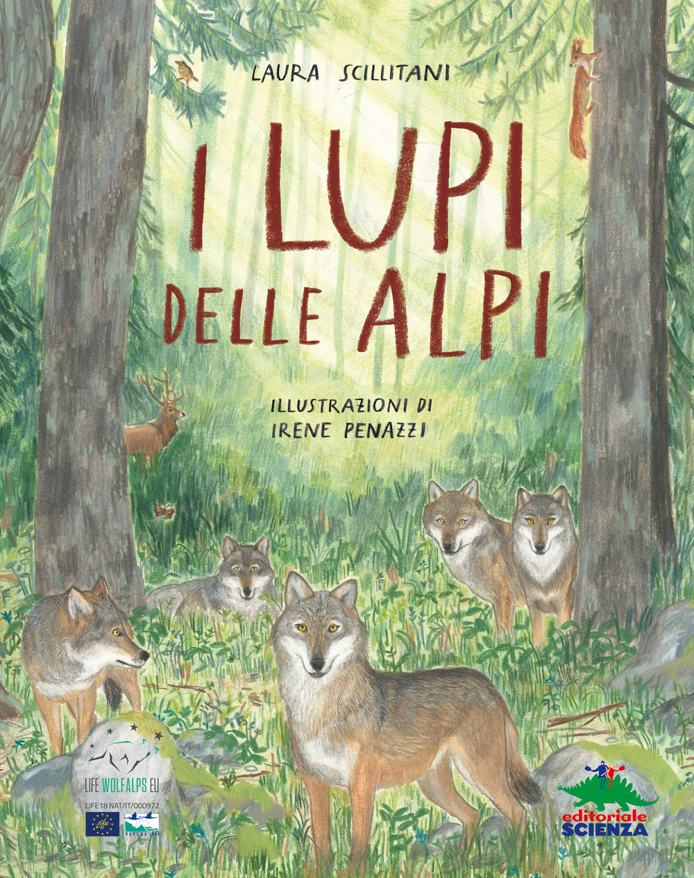 I lupi delle Alpi