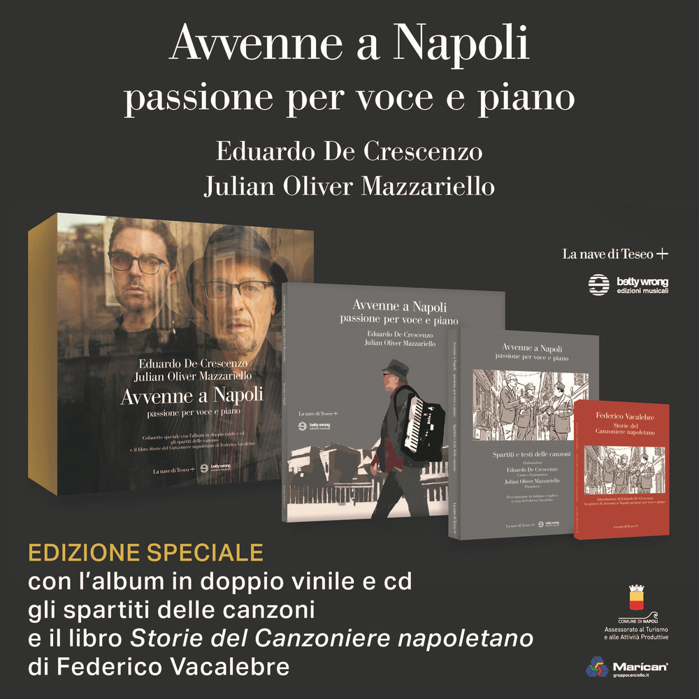 Avvenne a Napoli. Passione per voce e piano. Con spartiti. Con 2 vinili. Con CD-Audio