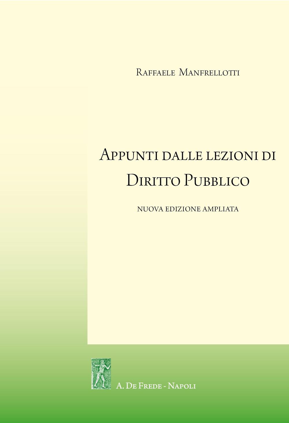 Appunti dalle lezioni di diritto pubblico