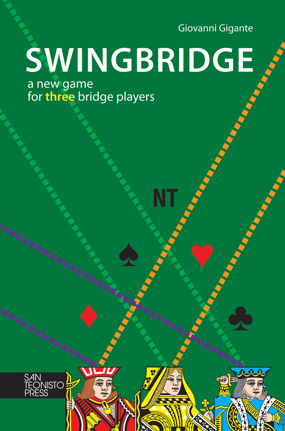 Swingbridge. A new game for three bridge players