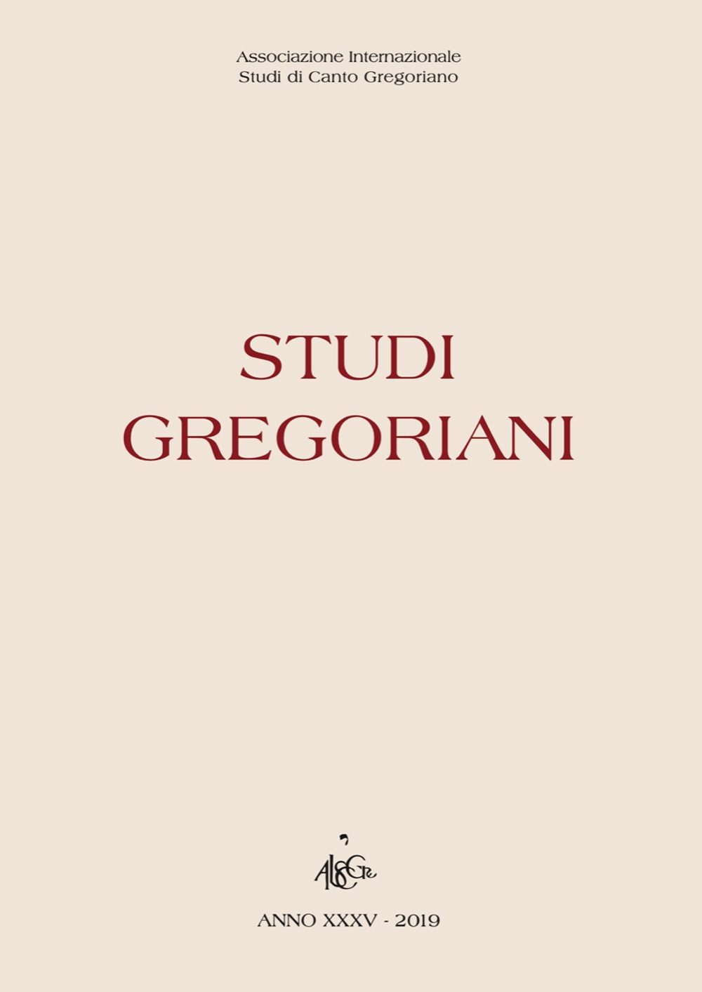 Studi gregoriani (2019)