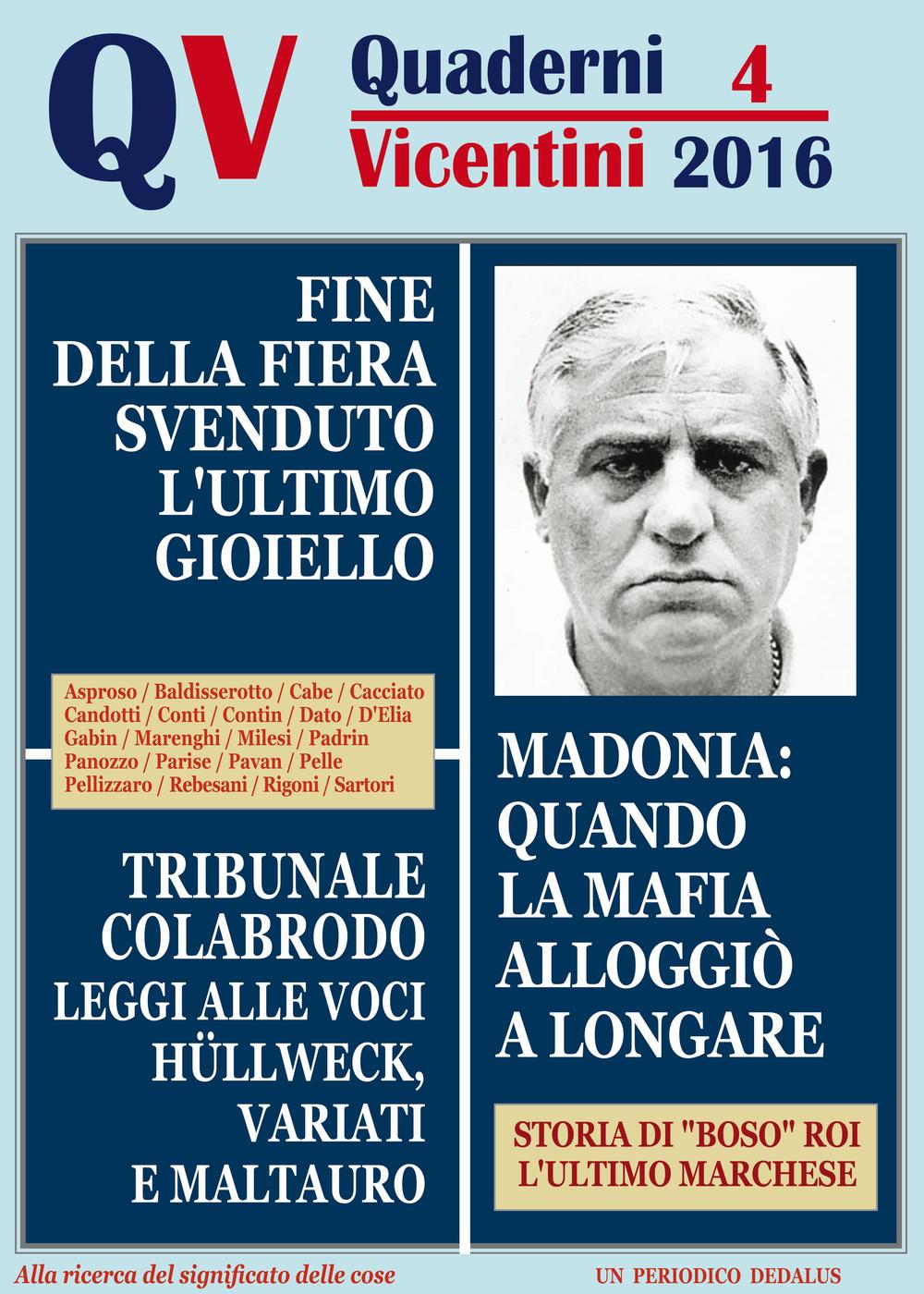 Quaderni vicentini  (2016). Vol. 4