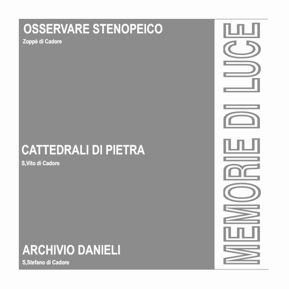 Memorie di luce. Catalogo della mostra (Cadore, 29 luglio-4 settembre 2016). Ediz. illustrata