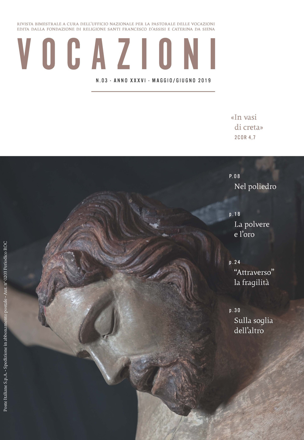 Vocazioni (2019). Vol. 3: In vasi di creta (Maggio-Giugno)
