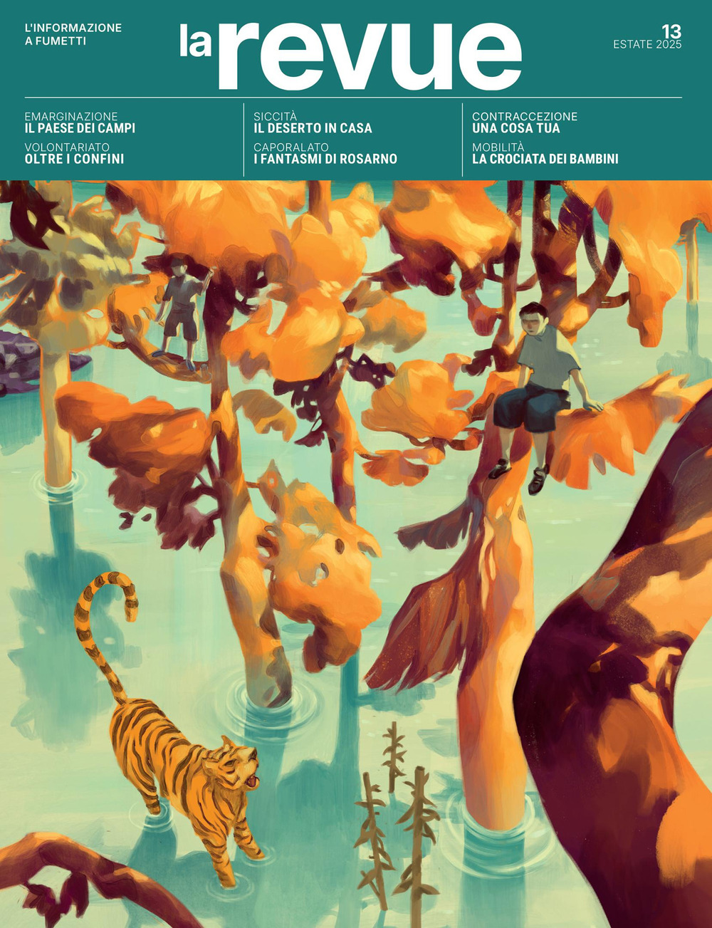 La Revue Dessinée Italia (2025). Vol. 13