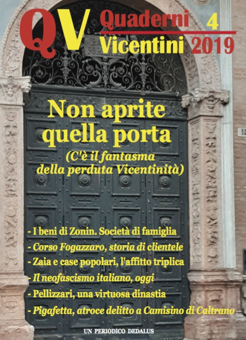 Quaderni vicentini (2019). Vol. 4