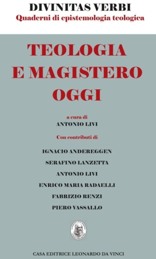 Teologia e magistero oggi