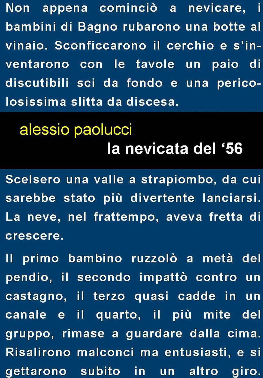 La nevicata del '56