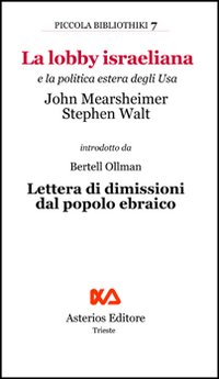 La lobby israeliana e la politica estera degli USA