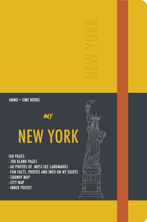 New York visual notebook. Yellow saffron