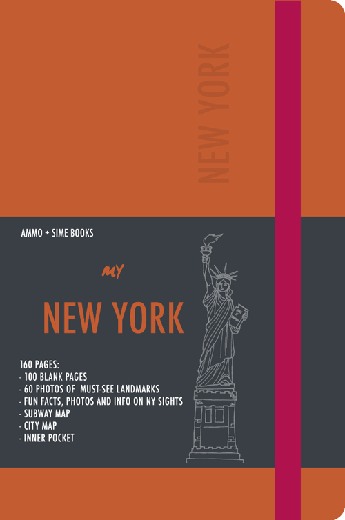 New York visual notebook. Orange juice