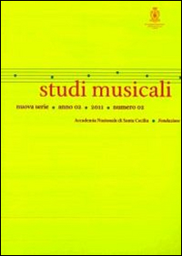 Studi musicali (2011). N.S.. Vol. 2