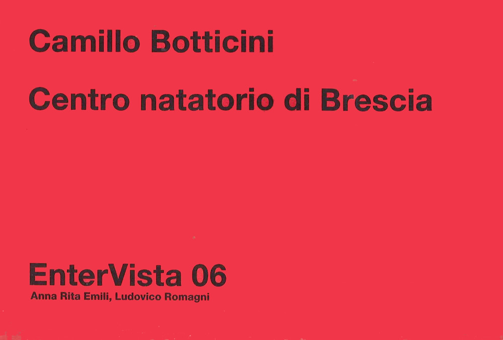 Camillo Botticini. Centro Natatorio di Brescia