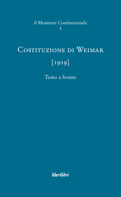 Costituzione di Weimar (1919)