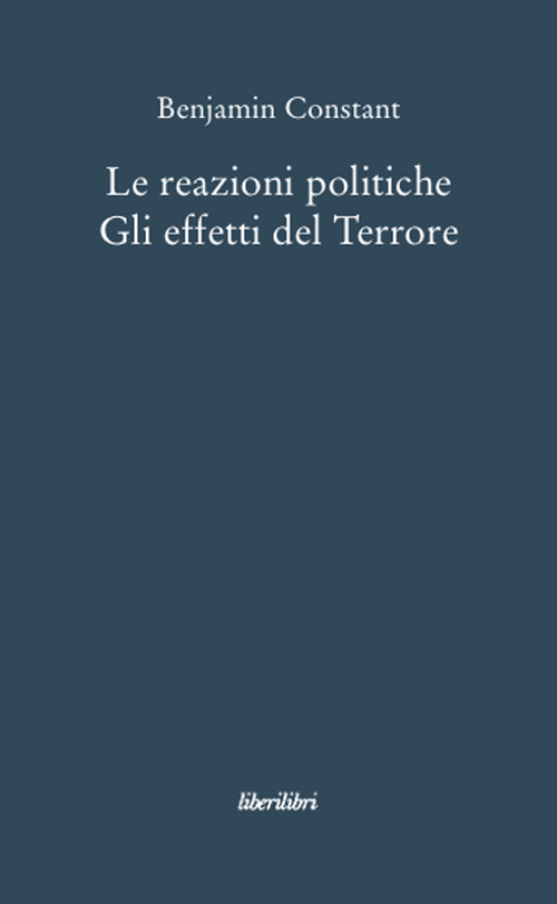 Le reazioni politiche. Gli effetti del Terrore