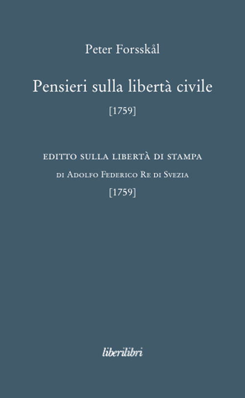 Pensieri sulla libertà civile