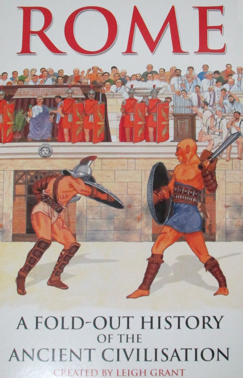 Rome. Fold out history