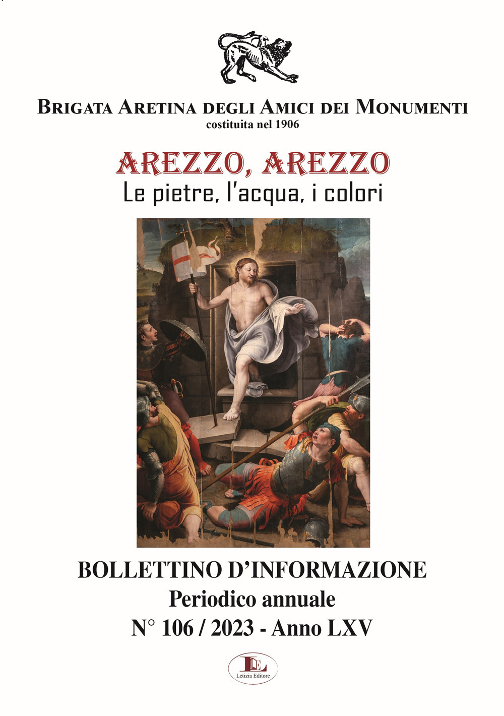 Bollettino d'informazione. Ediz. illustrata. Vol. 106: Arezzo, le pietre, l'acqua, i colori