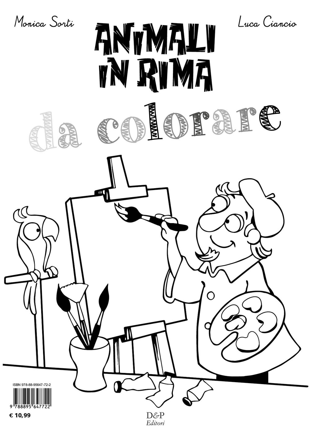 Animali in rima. Ediz. illustrata. Con Libro con legatura a punto metallico