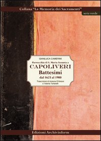 Parrocchia di S. Maria Assunta a Capoliveri. Battesimi dal 1623 al 1900