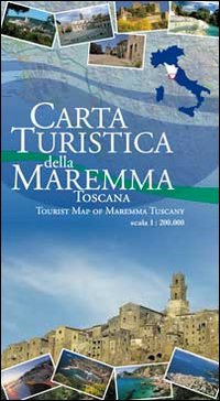 Carta turistica della Maremma Toscana 1:200.000