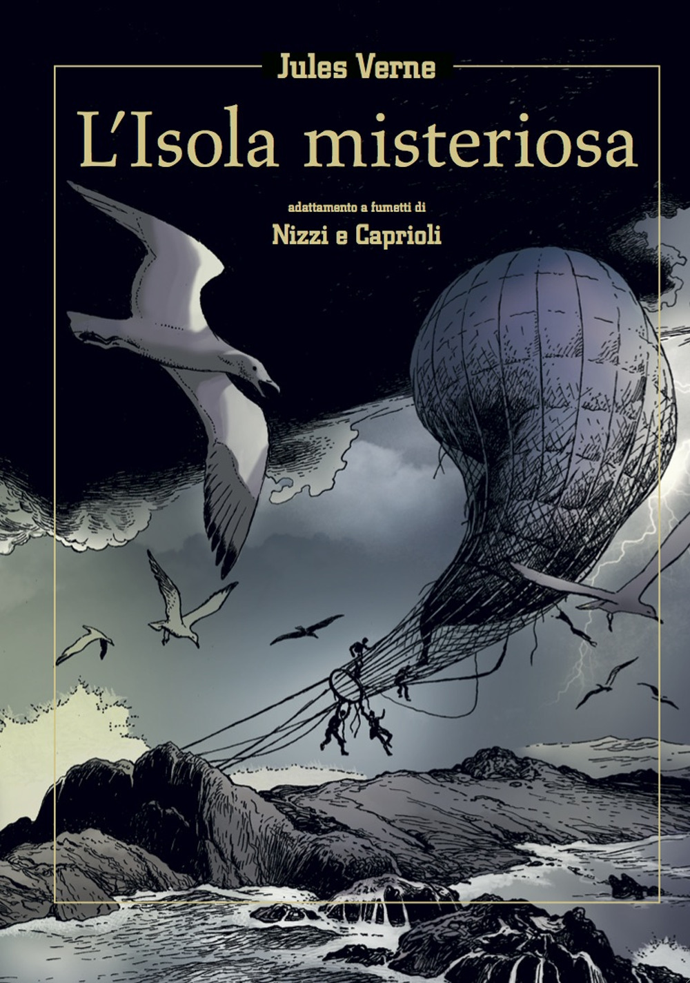 L'Isola misteriosa. Adattamento a fumetti di Nizzi e Caprioli