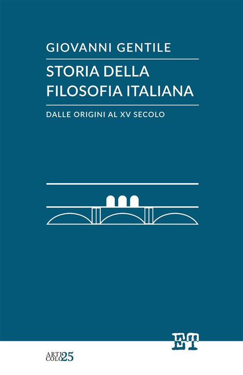 Storia della filosofia italiana dalle origini al XV secolo