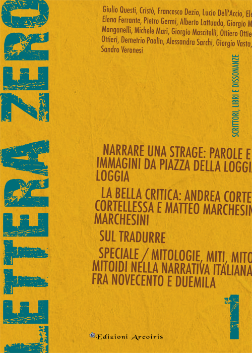 Lettera zero. Vol. 1